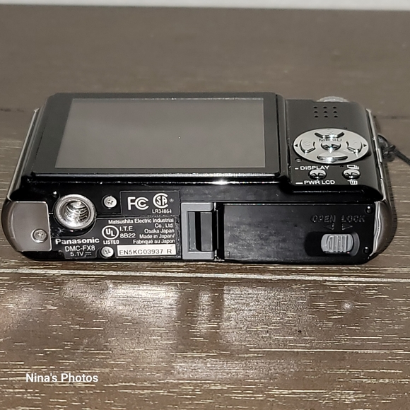 Panasonic Lumix DMC-FX8 Leica 5MP 3x Optical Zoom Digital Camera & Wenger Case - Picture 7 of 14